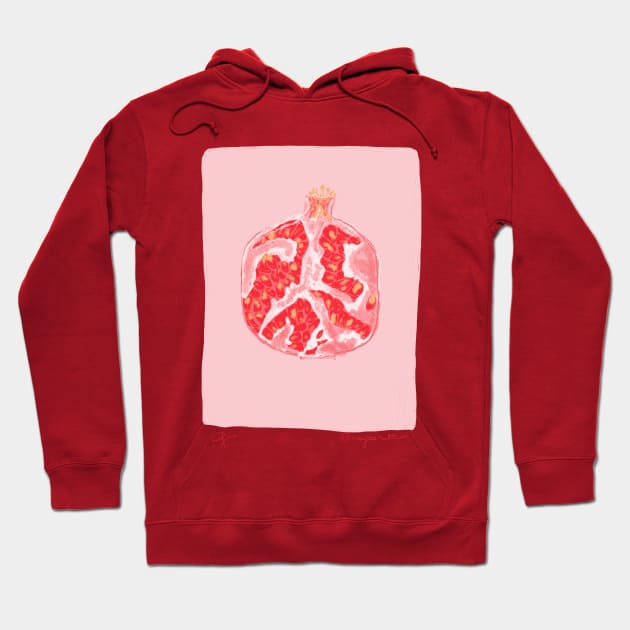 Pomegranate Hoodie by atg